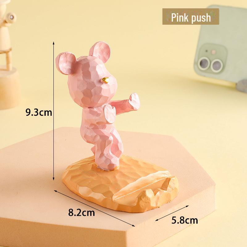 Милый держатель для планшета Violent Bear из смолы