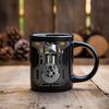 Ceramic Mug Mechanical Style Wide Mouth Design For Comfortable Drinking Experience Compact Portable Size Perfect For Daily Use