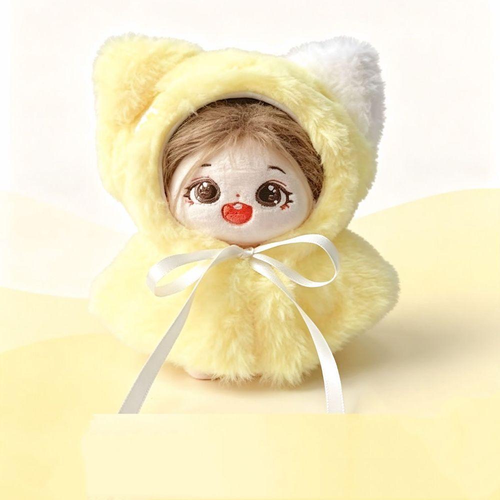 Dress Up 10cm Doll Clothes Clothes Outfit Doll Cloak Cotton Doll Clothes Birthday Gift