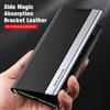 Бизнес Кожаный чехол с покрытием для Xiaomi 15T Pro 14T 13T Pro Redmi Note 14/13 Pro Plus 4G 5G PU Подставка Флип-чехол для телефона