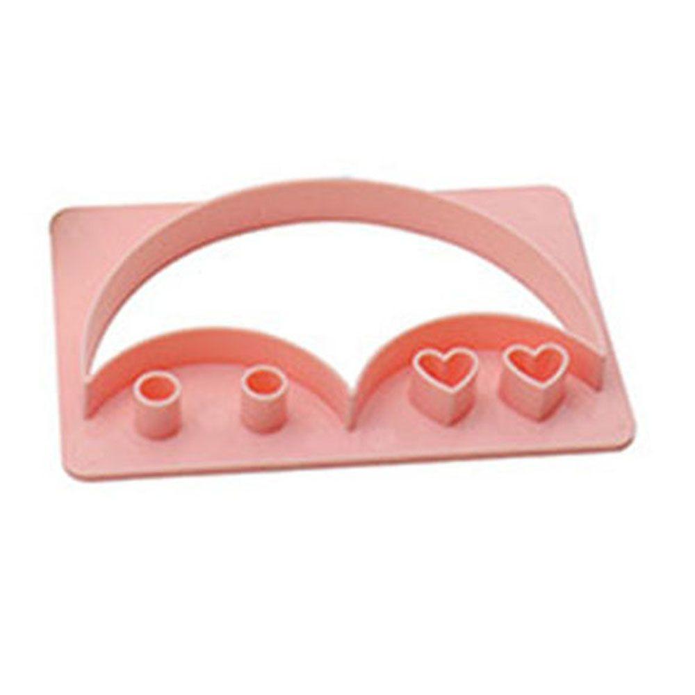 Plastic Cooking Supplementary Pasta Mould Set Food Moulds Cute Cartoon Dough Steamed Buns