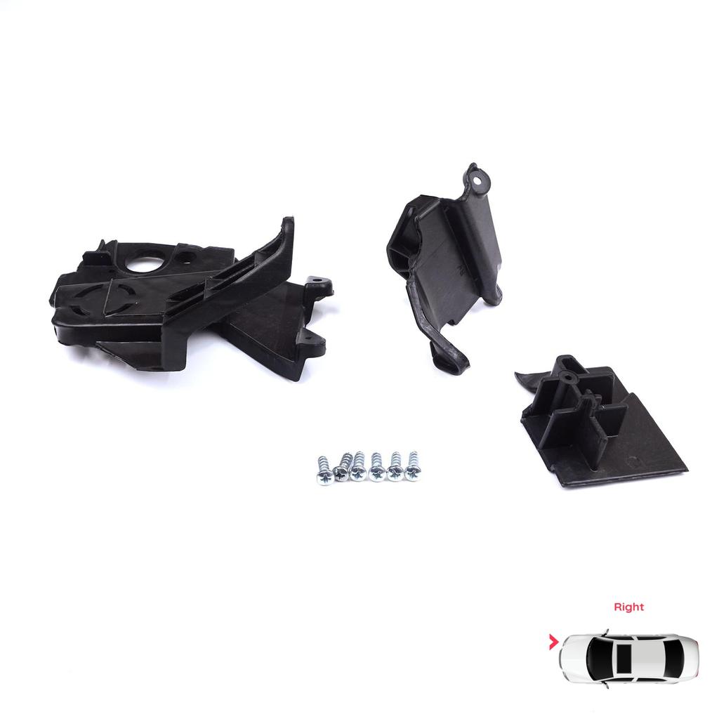 BHL584-2 Комплект кронштейнов для крепления фары, правая сторона для Peugeot 3008 5008 MK2 2016-2024 9814255780