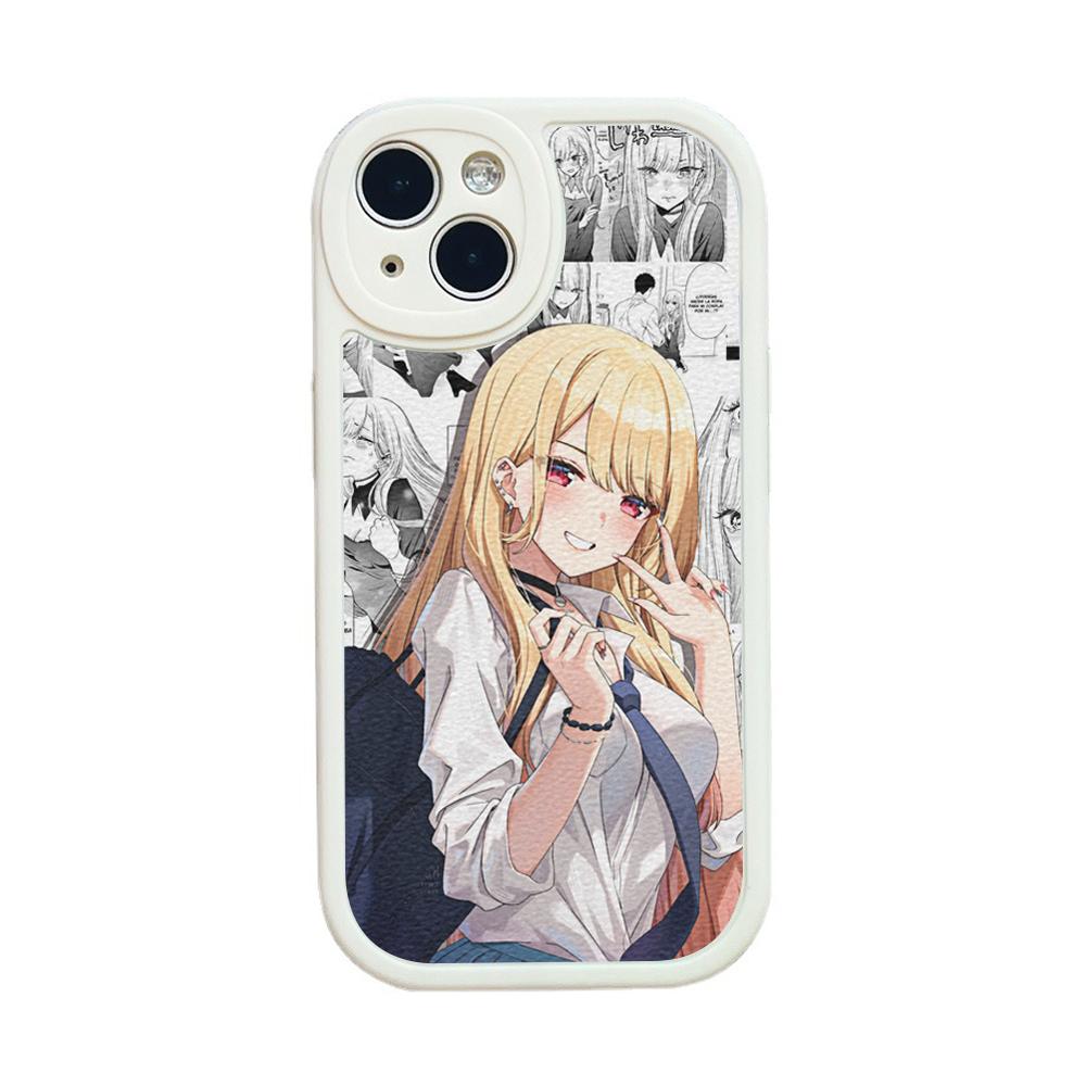 Чехол для телефона «Anime My Dress Up Darling Marin Kitagawa» для Iphone 14 13 11 12 Pro 14 MAX 13 12 MiNi 7 8 plus XS XR, чехлы из овечьей кожи