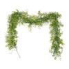 Halloween Decoration Garland Artificial Vine for Fireplace 1.8m Artificial Ivy Vines Garland Uv Resistant Plastic Leaves Decor