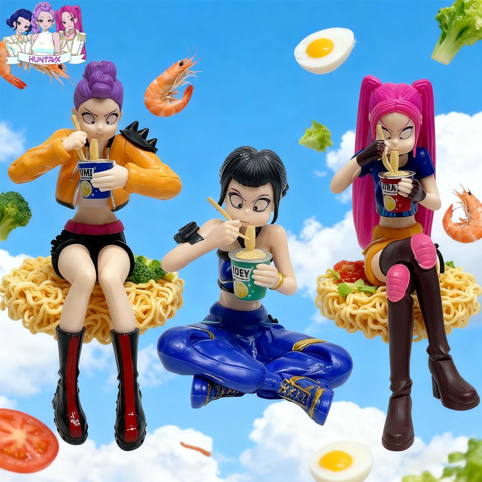 Фигурка Demon Pressure Noodles из аниме - Модель-игрушка для украшения стола для коллекционеров мультфильмов, геймеров, K-pop,