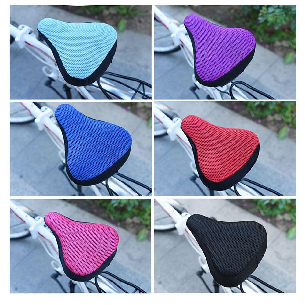 3D Soft Cycling Cushion Breathable Saddles Bike Seat Cover Bicycle Saddle Cycling Silicone Seats