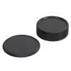 M39 Front Rear Lens Cap Premium Plastic High Reliability Small Size Light Weight Portable