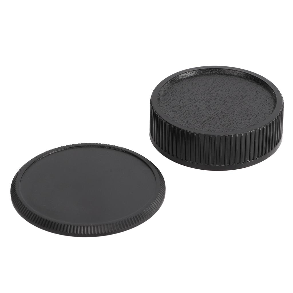 M39 Front Rear Lens Cap Premium Plastic High Reliability Small Size Light Weight Portable