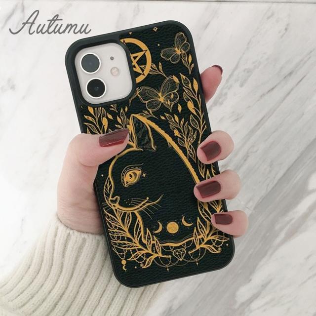 Чехол для телефона Witches Moon Tarot Mystery тотем для iPhone 11 12 13 14 Pro Max mini X XR XS SE 2020 6S 7 8 Plus Galaxy S21 S22