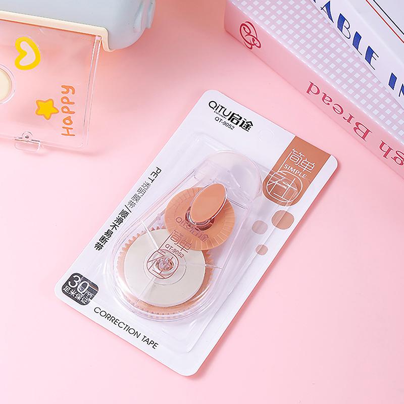 Милая мини-лента для коррекции цвета Morandi Kawaii, сменная маленькая портативная лента для исправления письма, школьные принадлежности, канцелярские принадлежности