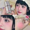 Huatang Color Liquid Blush-Natural Nude, Lightweight & Translucent, Long-Lasting, Low Saturation.