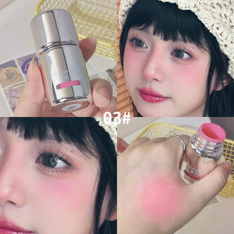 Huatang Color Liquid Blush-Natural Nude, Lightweight & Translucent, Long-Lasting, Low Saturation.