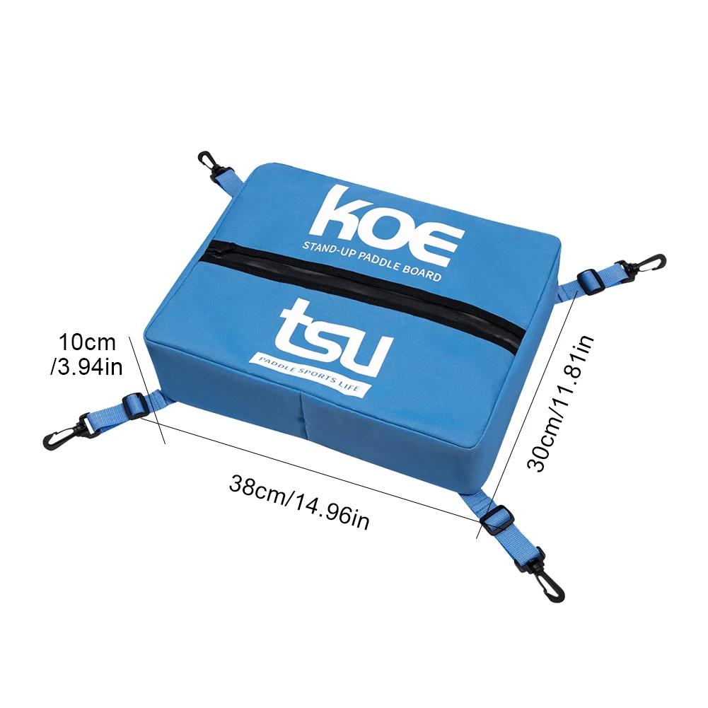 KOETSU Sealed Zipper Food Storage Bag Large Capacity Surfboard Insulated Bag Adjustable SUP Board Cooler Bag Kayak Accessories