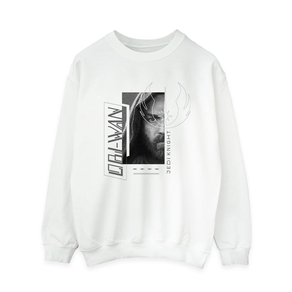 Star Wars Womens/Ladies Obi-Wan Kenobi Jedi SciFi Collage Sweatshirt