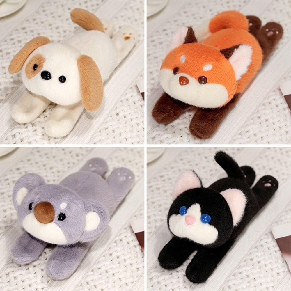 Имитация плюшевой куклы, браслета для пощечины, кошки, щенка, плюшевого браслета для запястья, серии, подарка на день рождения