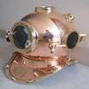 US Navy Mark V Diving Helmet, 45.72 Cm, Solid Steel,
