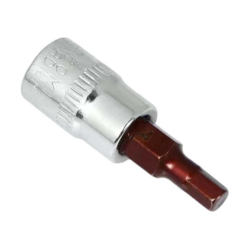 Ratchet Wrench Socket Set 1/4" Hexagonal Drive Screwdriver Bit Repair Hand Tool Socket Wrench Adapter