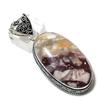 Wild Horse Gemstone Handmade 925 Sterling Silver Gift Jewelry Pendant 2.40" i9Q88