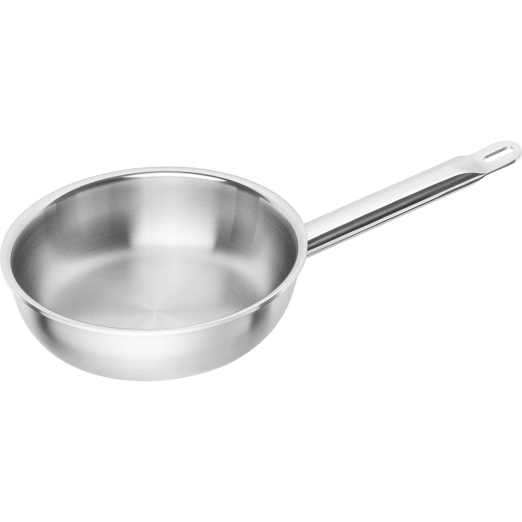 ZWILLING Henckels Japan ZWILLING SS Frying Pan 3PLY Stainless Steel Fully Structure Compatible with IH 10 Years Warranty Japanese J.A. "Pro 20cm"