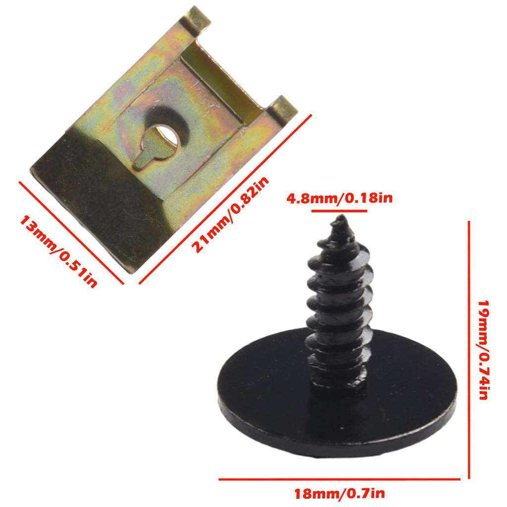 20 шт. для BMW шестигранная головка для резьбы болт зажим для защиты днища брызговика для E21/E30/E36/E46 / E34/ E3/9 E60