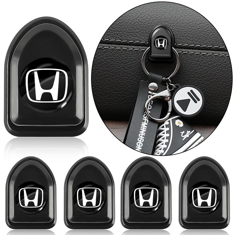 BDN3 Car Hooks USB Cable Headphone Key Storage Mounted Hooks Clip For Honda Civic Accord Crider City XRV CRV HRV Inspire Fit Odyssey