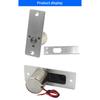 New DC12V Electric Drop Bolt Lock NC Fail Safe Stainless Waterproof Outdoor Embed Install Magnetic Induction Electronic Cylinder