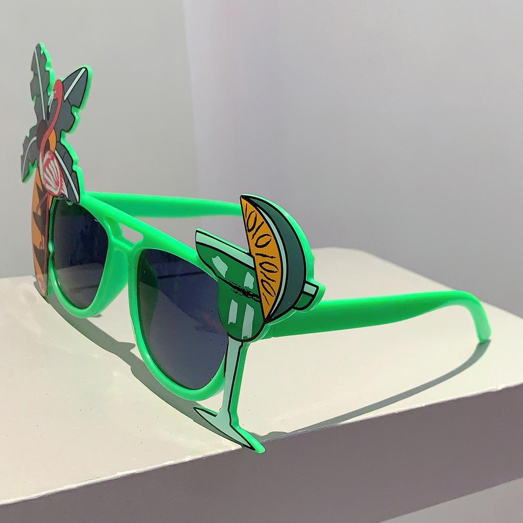 Смешные реквизиты очки гавайская тропическая вечеринка ананас птица гитара солнцезащитные очки свадьба день рождения новинка костюм по очки