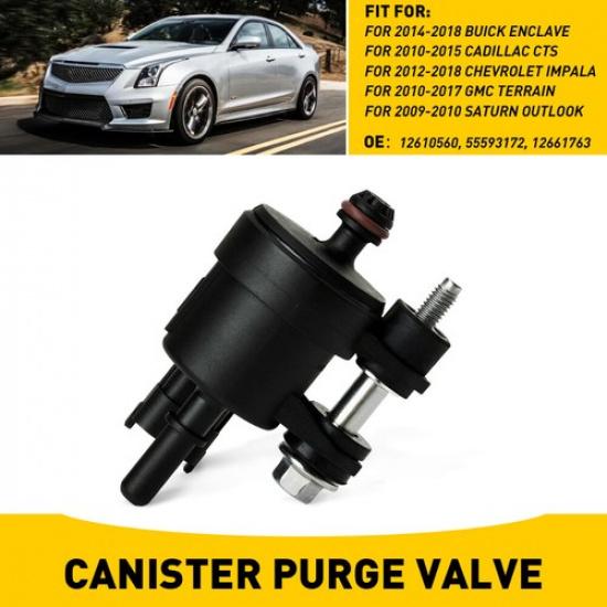 Fits For Chevy Gmc Evap Buick Emission Vapor Canister Purge Valve Solenoid 30L