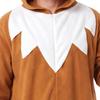 Fiestas Guirca Mens Fox Hooded Costume
