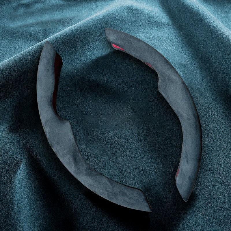 Car Steering Wheel Cover for Tesla New Model Y Juniper 2025 for Model Y/3 Booster Suede Cover Anti-skid Steer-Wheel Protector