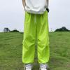 Summer Dopamine Style Quick-Dry Wide-Leg Parachute Pants for Men - Trendy Loose Versatile Athletic Casual Joggers