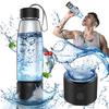 Hydrogen Water Bottle Generator 460ml Ion Membrane Electrolysis Tech 3 Min 2300+ PPB Hydro Water Cup Rechargeable Hydrogen Water