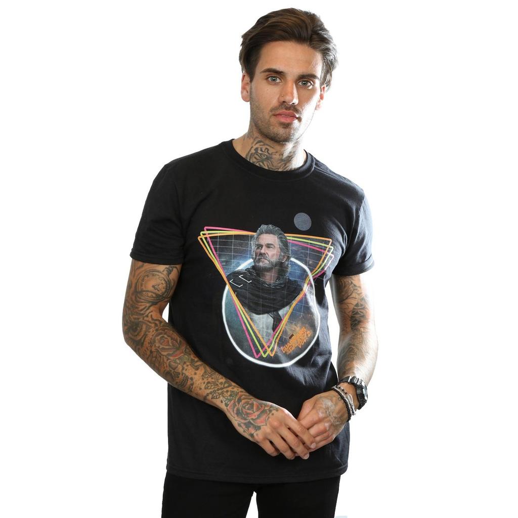 Marvel Mens Guardians Of The Galaxy Neon Ego T-Shirt