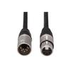 Hosa DMX Cable, 5-Pin XLR Female to 5-Pin XLR Male, 3m, DMX-510