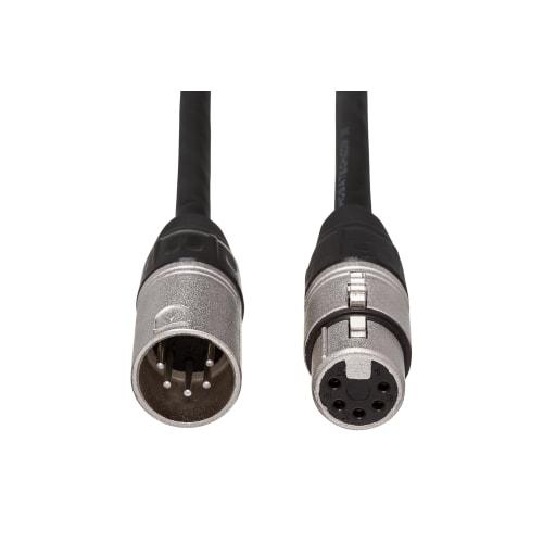 Hosa DMX-520 6m XLR 5-pin Female to XLR 5-pin Male DMX Cable