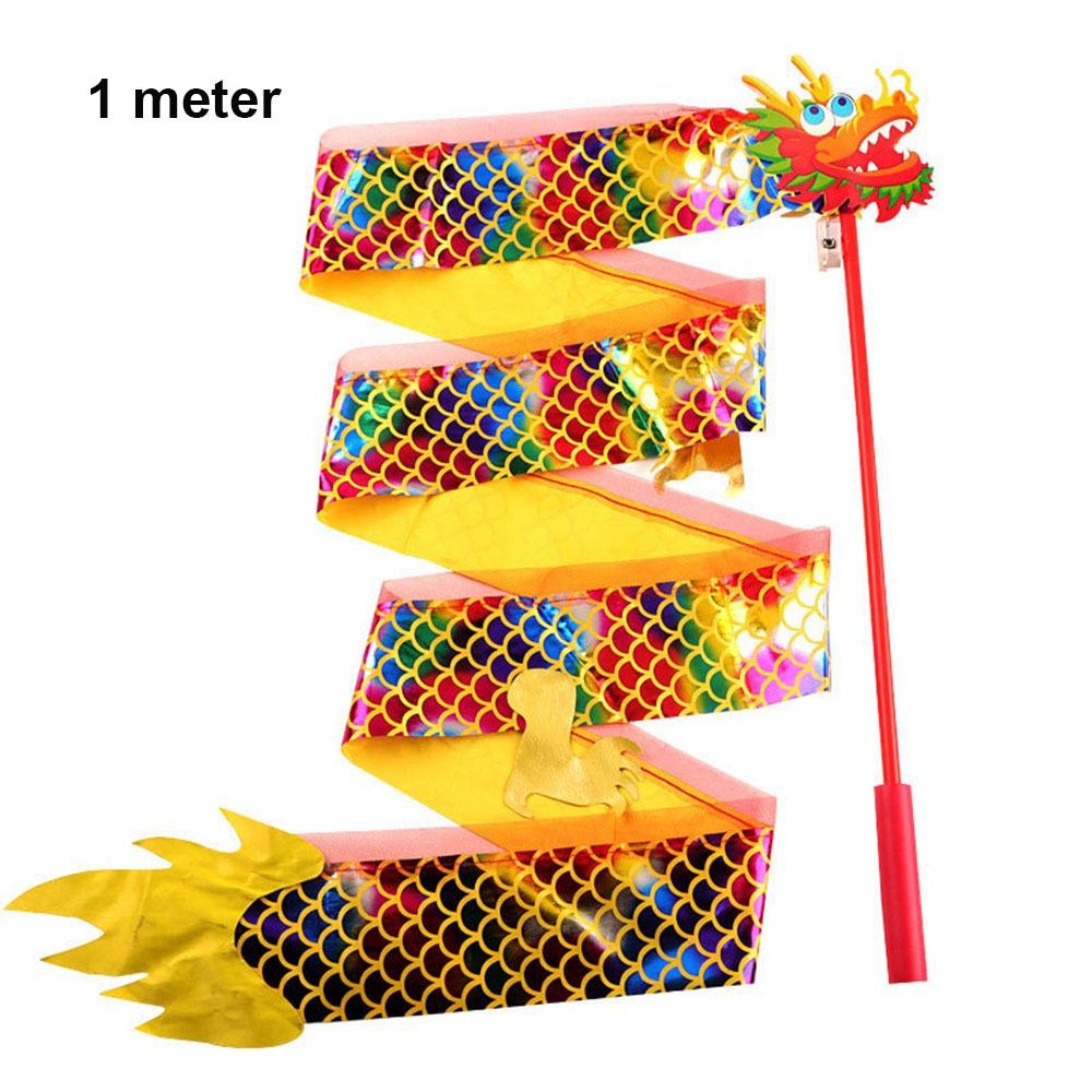 1/2 метра Лента для фонаря танца дракона в спортзале, несколько стилей, ритмическая художественная гимнастика, балет