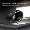 ABS Для Subaru Crosstrek 2025 Автомобиль Передний Противотуманный Фонарь Декоративная Наклейка Стиль с Рисунком из Углеродного Волокна RHD LHD Аксессуары