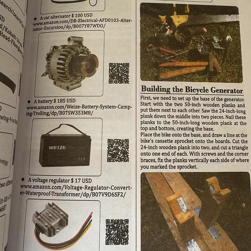 Проекты выживания без сетки. Как производить все необходимое на своей территории. Мягкая обложка. Книга на английском языке.