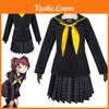 Persona 4 Kujikawa Rise Школьная форма Косплей Костюм со стильным топом, юбкой и галстуком