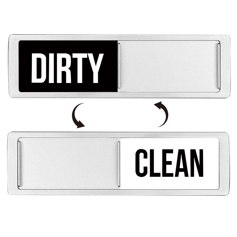 Dishwasher magnetic stickers with scratch resistant and dirt resistant signs, suitable for dishwashers