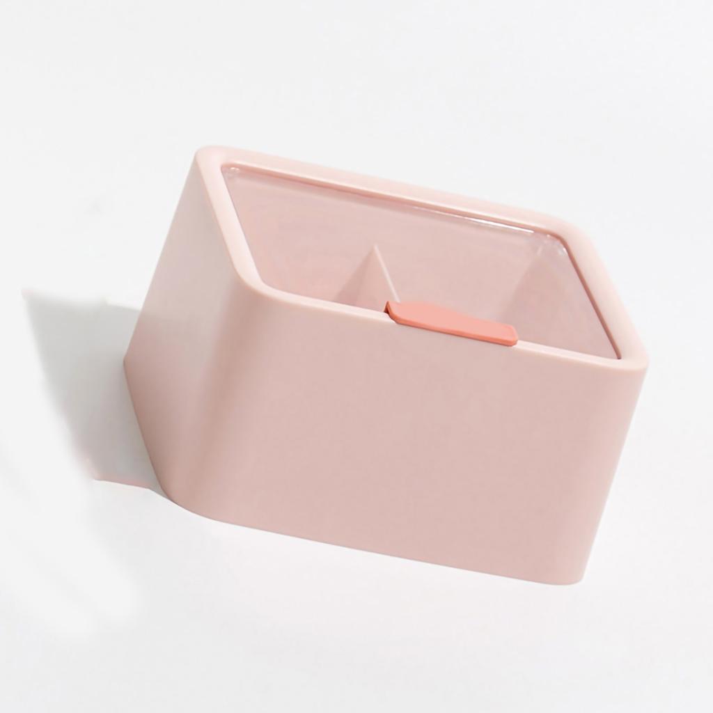 Коробка для хранения помады большой емкости, двухслойная сетка, прозрачная коробка для хранения с крышкой для