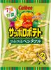 Calbee Sapporo Potato Хрустящие овощи 72 г x 12 пакетов зеленый красный свекла [Sapporo Potato] Шпинат, морковь, перец, тыква, помидоры, лук,