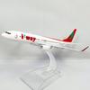 Металлическая модель самолета T'way Air 16 см (1:Масштаб 400)