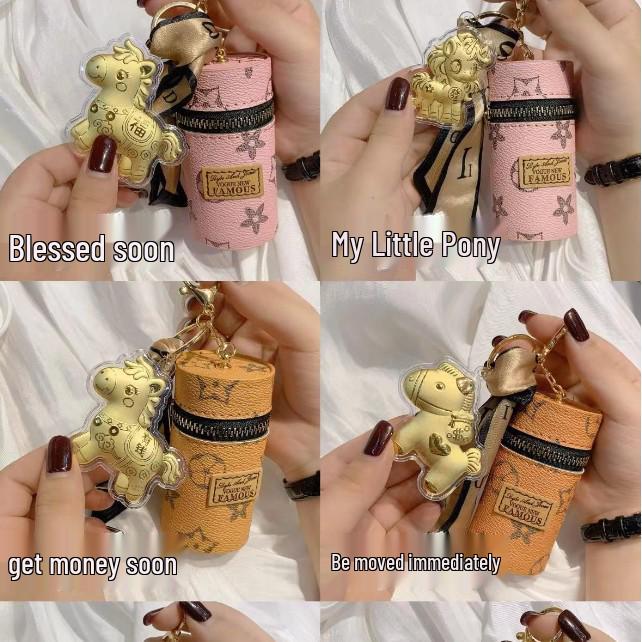 999 Чистое Золото Деньги Счастливый Красный Конверт Брелок для Ключей Автомобиля и Подвеска для Сумки Подарок