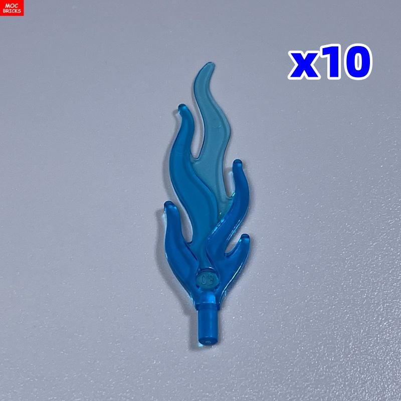 Нетоксичные Moc Кирпичи Пламя Перо Огонь 85959 6126 64647 Строительные Блоки Фигурка DIY Игрушки Для Детей Куклы Подарки