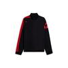 Originals X 424 Collaborative Track Jacket With Asymmetrical Stripes Men Jackets Black FS6238