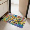Cartoon S-Simpsons Kitchen Mat Kids Room Bedroom Decoration Balcony Anti-Slip Doormat Living Room Alfombra