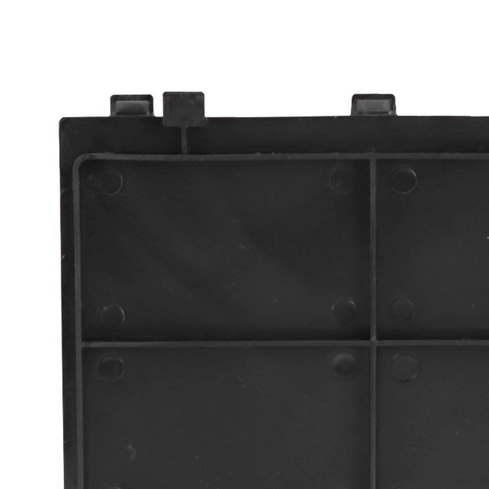 Black DRL Repair Trim Pad ABS Headlamp Side Access Cap for Fiat 500 For Front Daytime Running Light