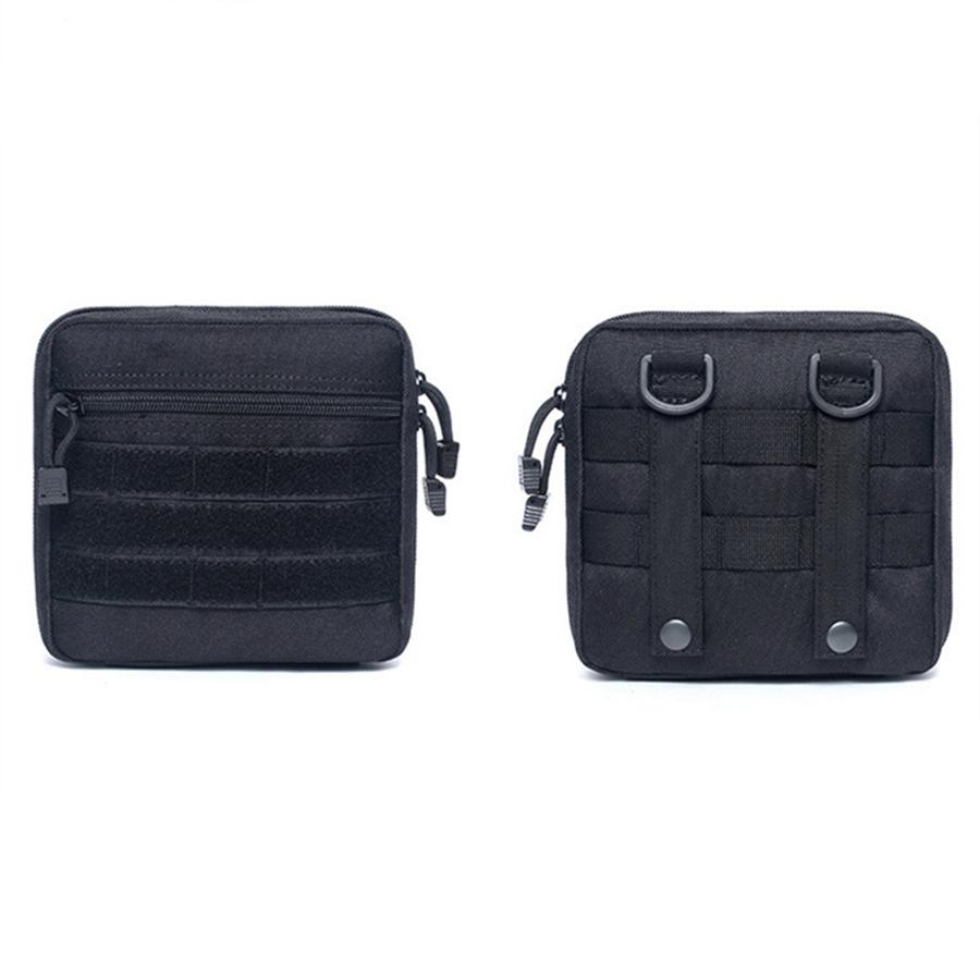 Тактическая сумка Molle для инструментов, органайзер, подсумок для магазинов, черный