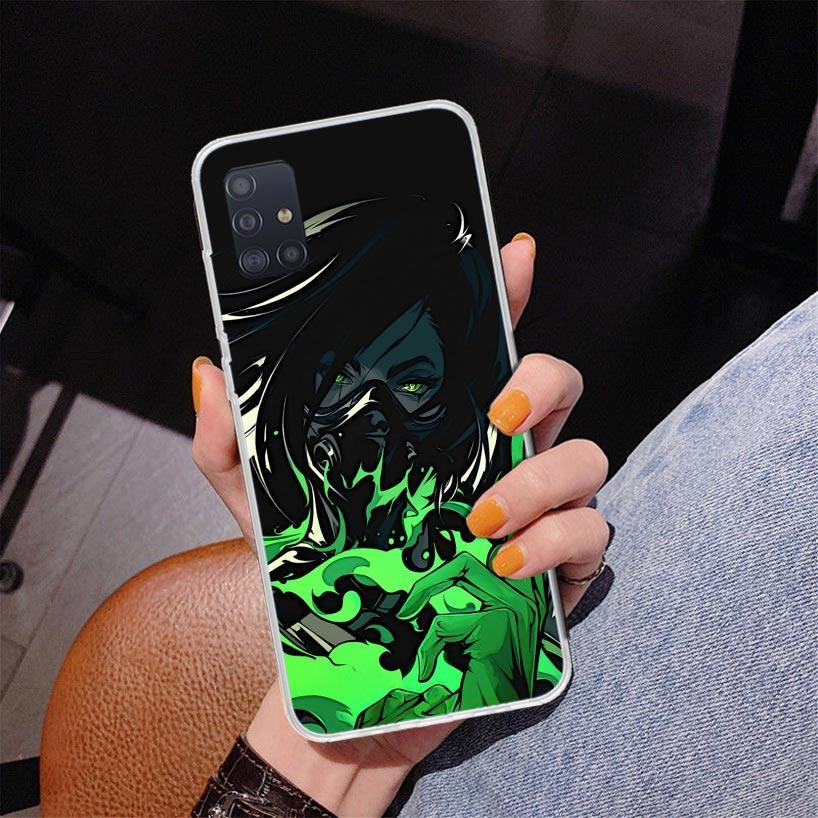 Valorant Game Cool Phone Case For Samsung Galaxy A52 A32 A22 A12 A51 A31 A50S A30S A20S A10S Note 20 Ultra 10 Plus S10 A72 A71 G